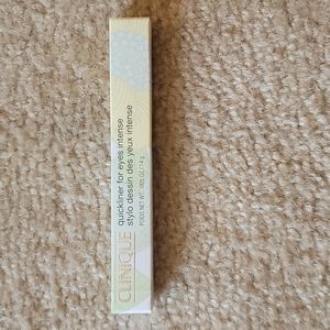 Clinique Quick Liner for Eyes Intense - New, in Box - Intense Ebony